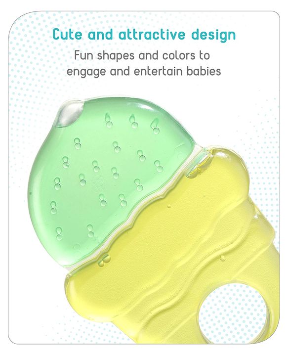 Babyhug Balloon Shaped Water Filled Teether - Multicolour| BPA Free Teething Toy| Soothing Gums| 100% Food Grade | Easy to Clean| Easy to Grasp| PVC Free