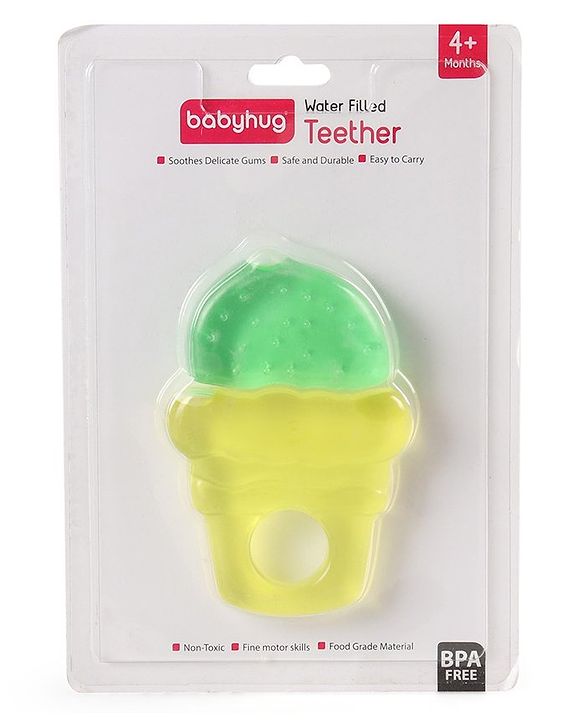Babyhug Balloon Shaped Water Filled Teether - Multicolour| BPA Free Teething Toy| Soothing Gums| 100% Food Grade | Easy to Clean| Easy to Grasp| PVC Free