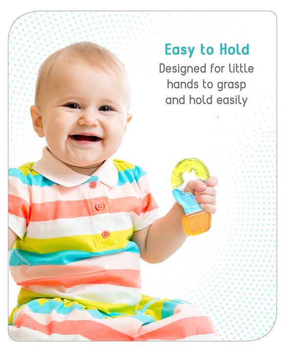 Babyhug Balloon Shaped Water Filled Teether - Multicolor| BPA Free Teething Toy| Soothing Gums| 100% Food Grade | Easy to Clean| Easy to Grasp