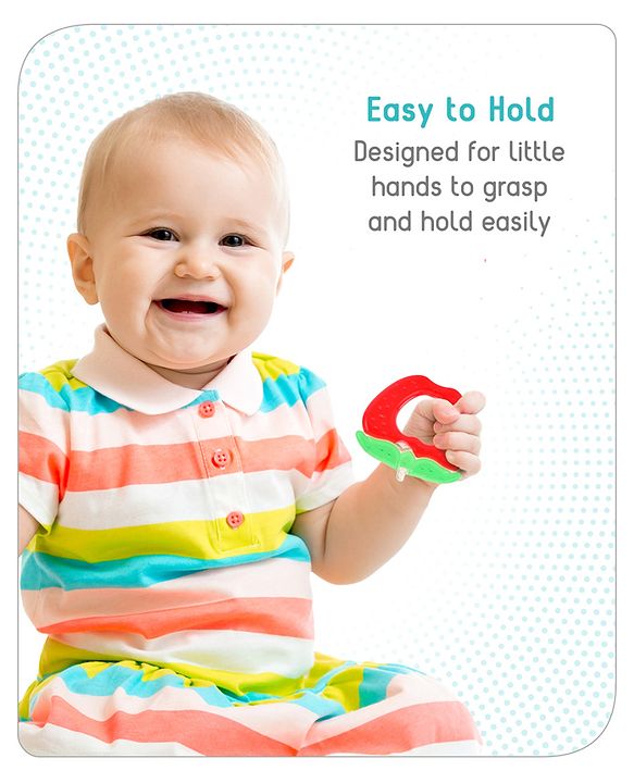 Babyhug Balloon Shaped Water Filled Teether - Multicolor| BPA Free Teething Toy| Soothing Gums| 100% Food Grade | Easy to Clean| Easy to Grasp