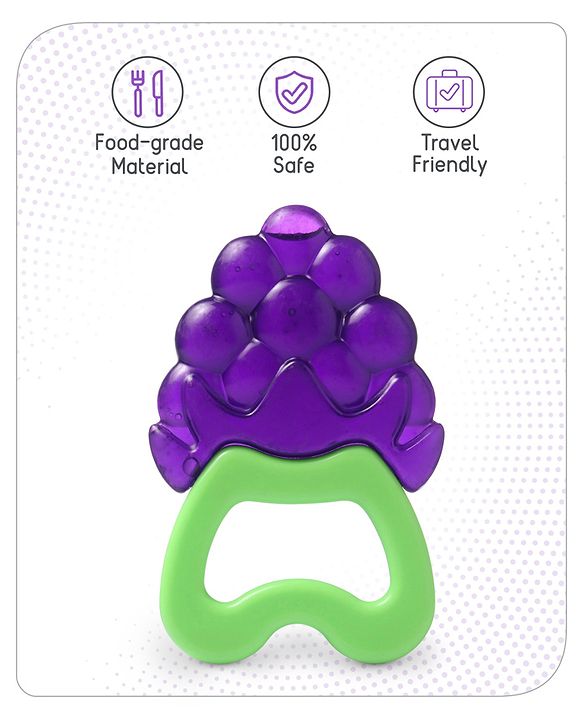 Babyhug Balloon Shaped Water Filled Teether - Multicolor| BPA Free Teething Toy| Soothing Gums| 100% Food Grade | Easy to Clean| Easy to Grasp