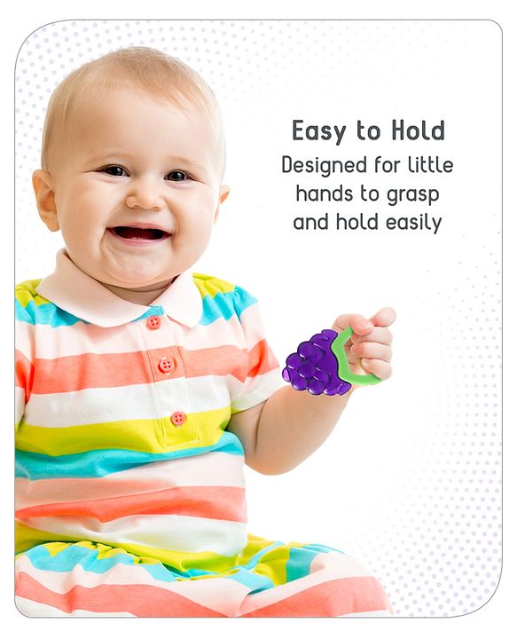 Babyhug Balloon Shaped Water Filled Teether - Multicolor| BPA Free Teething Toy| Soothing Gums| 100% Food Grade | Easy to Clean| Easy to Grasp