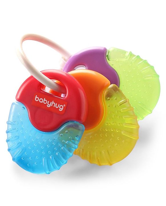 Babyhug Balloon Shaped Water Filled Teether - Multicolor| BPA Free Teething Toy| Soothing Gums| 100% Food Grade | Easy to Clean| Easy to Grasp