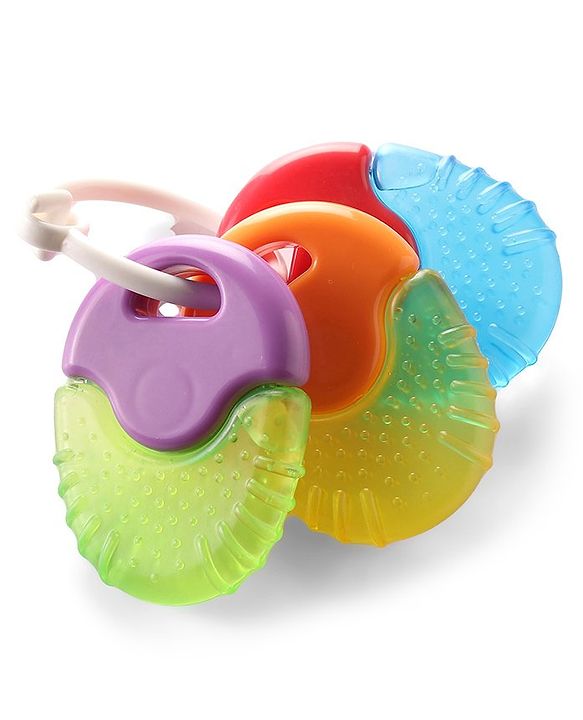 Babyhug Balloon Shaped Water Filled Teether - Multicolor| BPA Free Teething Toy| Soothing Gums| 100% Food Grade | Easy to Clean| Easy to Grasp