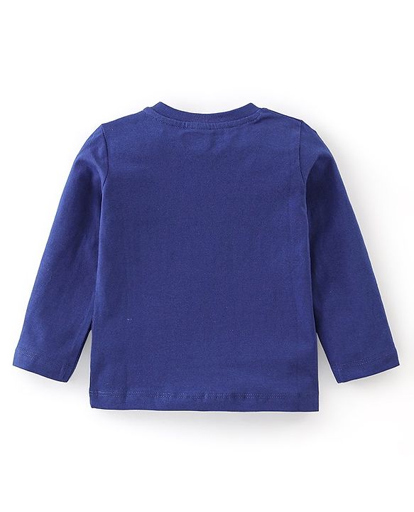 Babyhug 100% Cotton Knit Full Sleeves T-Shirt with Car Graphics Pack Of 5 - Multicolour