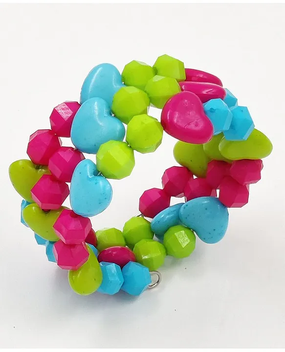 Green and Pink Bracelet Stack | Immeasurably More