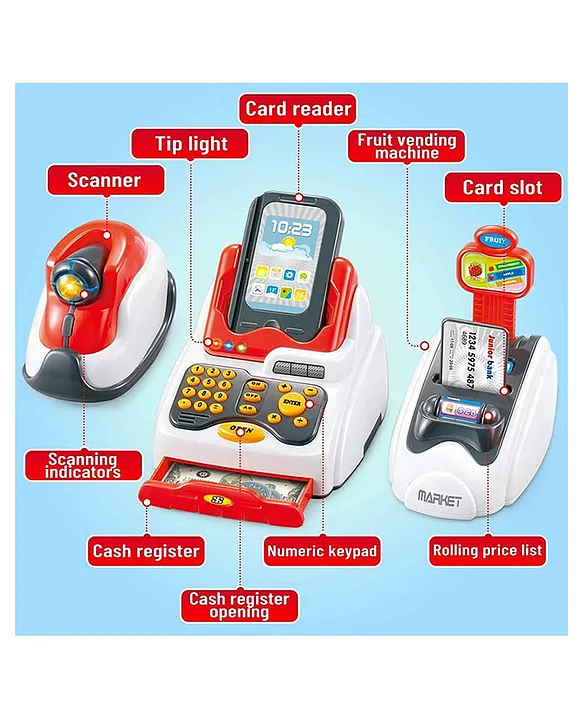 Cash register sale and card reader