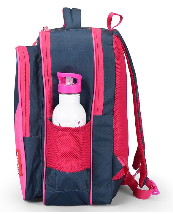Babyhug Super Girl Backpack Pink - 15 Inch