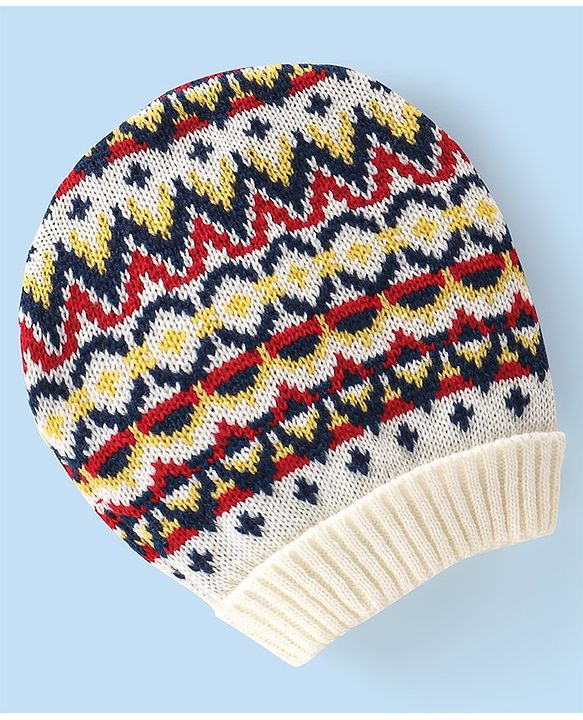 Babyhug Woollen Cap - Multicolour