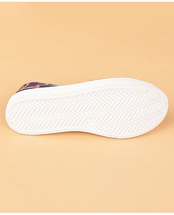 Cute Walk by Babyhug Slip On Casual Shoes Abstract Print - Blue