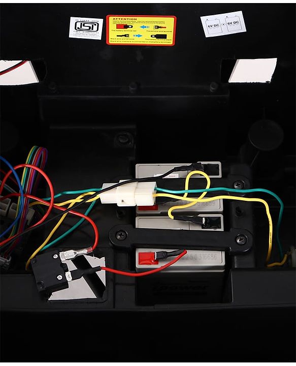 Babyhug Battery Operated Ride On Jeep with Remote Control - Red