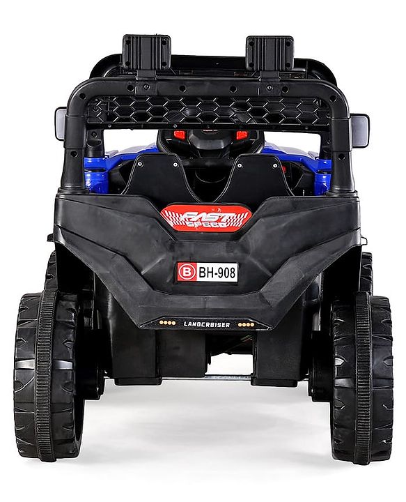 Babyhug Battery Operated Ride On Jeep with Remote Control - Blue