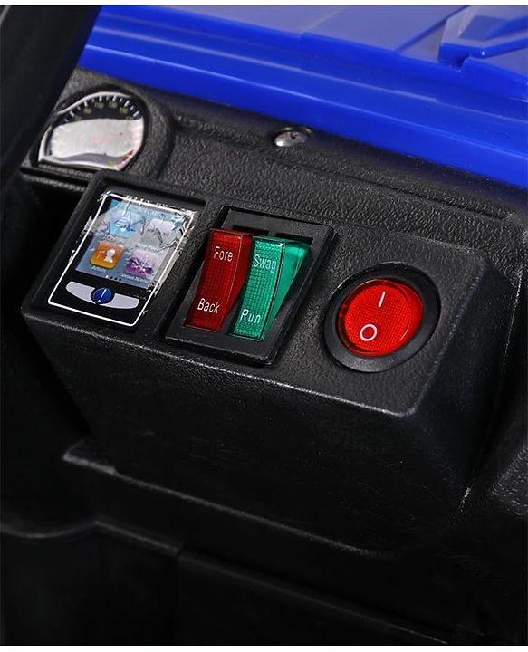 Babyhug Battery Operated Ride On Jeep with Remote Control - Blue