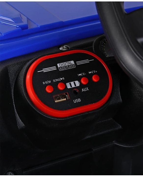 Babyhug Battery Operated Ride On Jeep with Remote Control - Blue