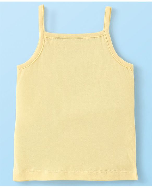 Babyhug 100% Cotton Slips Beach Theme Pack of 3 - Blue Yellow & Pink