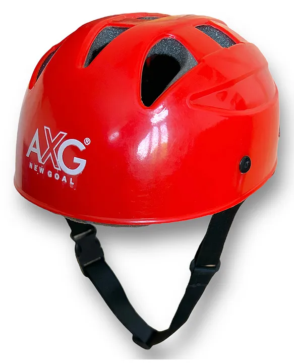 Cycle helmet red hot sale