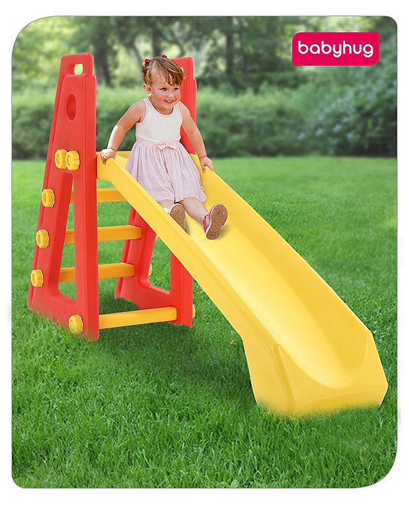 Babyhug Kid's Slide - Red & Yellow