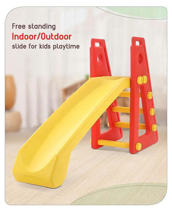 Babyhug Kid's Slide - Red & Yellow
