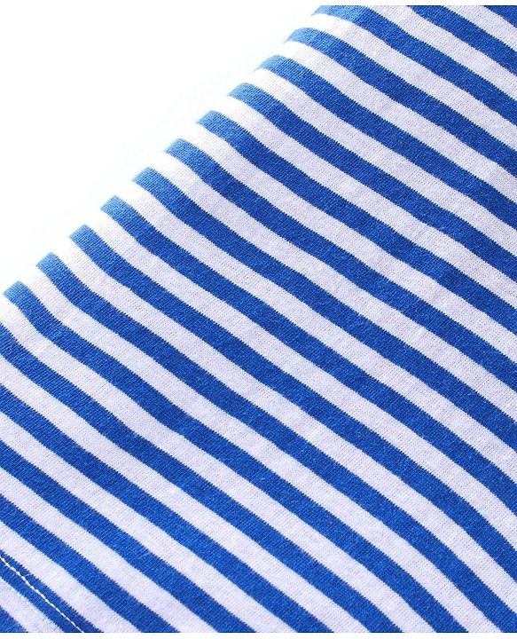 Babyhug 100% Cotton Sleeveless Sando Striped Pack of 2 - Blue