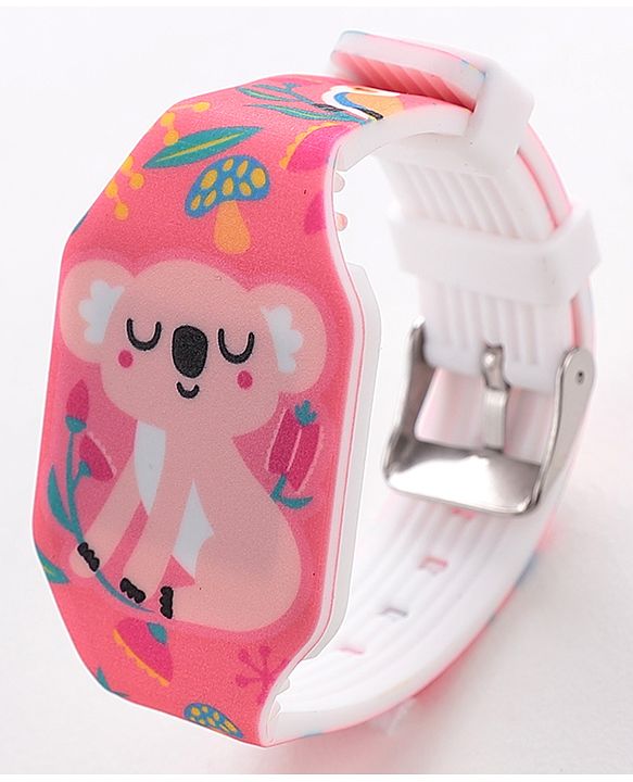 Babyhug Digital Watch Free Size Unisex - Dark Pink