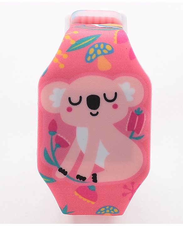 Babyhug Digital Watch Free Size Unisex - Dark Pink