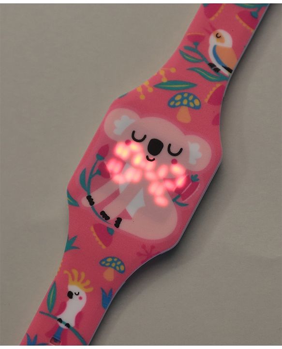 Babyhug Digital Watch Free Size Unisex - Dark Pink