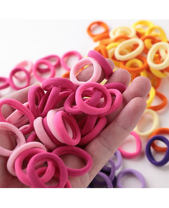 Babyhug Rubber Bands Set Free Size Pack of 3 -Multicolor