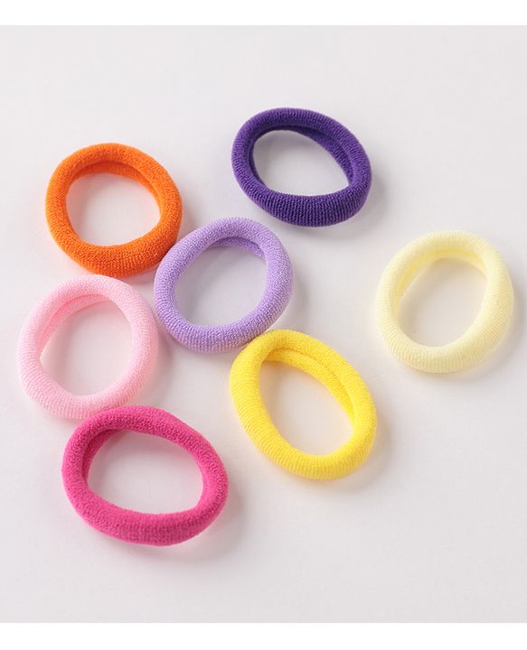 Babyhug Rubber Bands Set Free Size Pack of 3 -Multicolor
