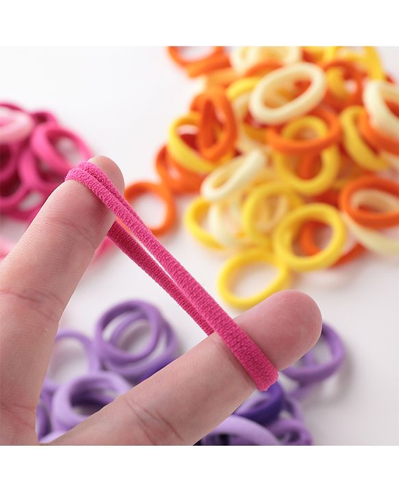 Babyhug Rubber Bands Set Free Size Pack of 3 -Multicolor