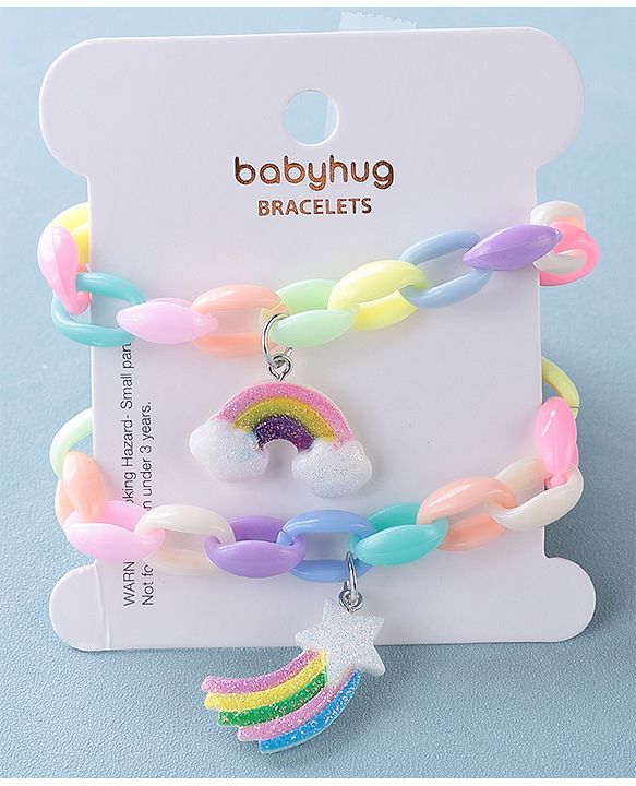 Babyhug Bracelet Set Free Size - Multicolour