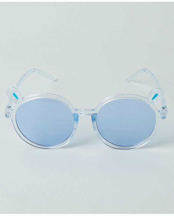 Babyhug Sunglasses with Rabbit Ears Design Free Size - Blue