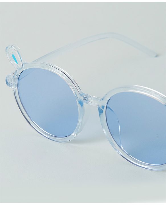 Babyhug Sunglasses with Rabbit Ears Design Free Size - Blue