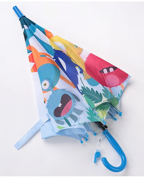 Babyhug  Umbrella  Cartoon Print - Multicolor