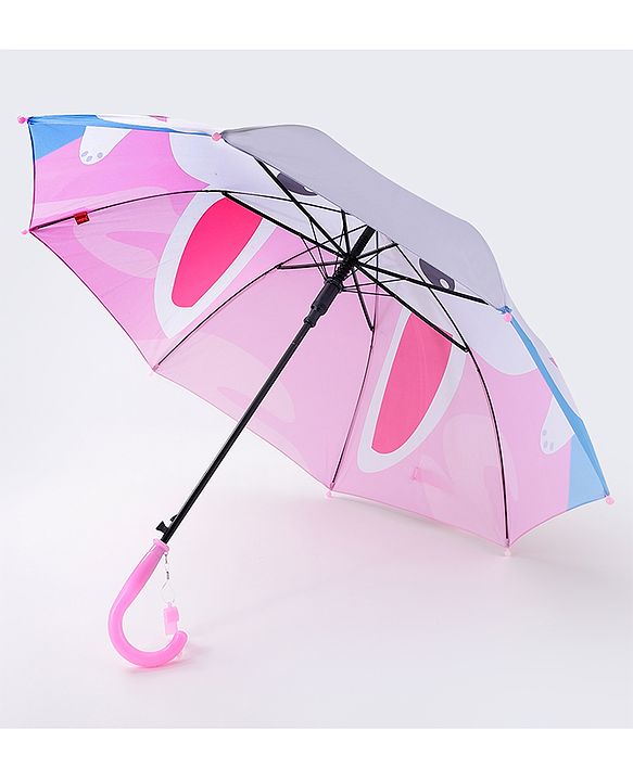 Babyhug Umbrella Bunny Print - Pink