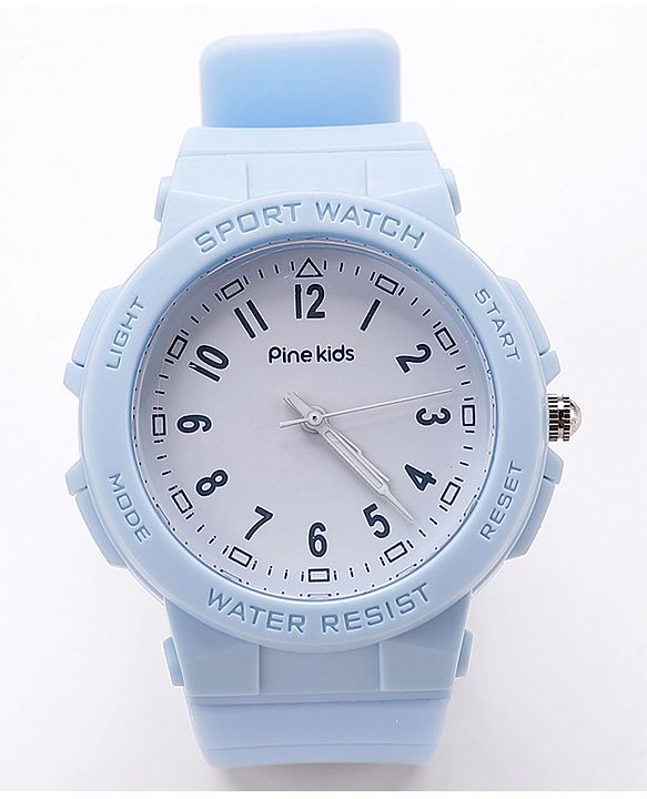 Pine Kids Analog Watch- Light Blue