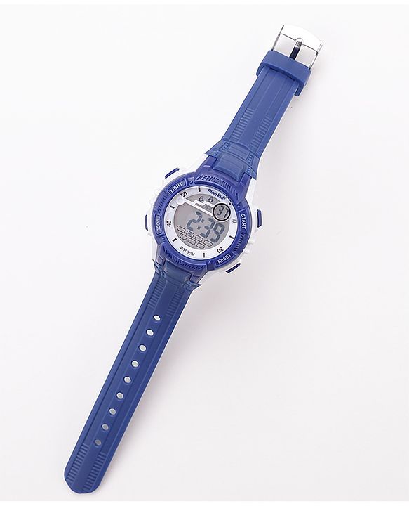 Pine Kids Digital Watch- Dark Blue