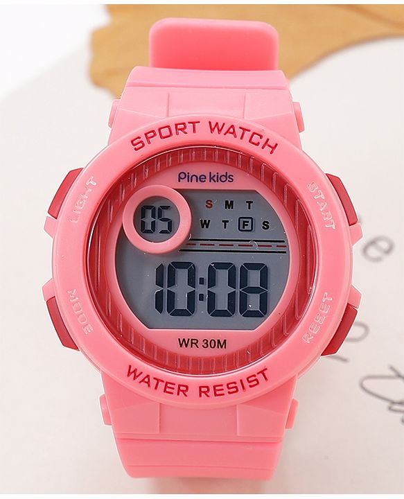 Pine Kids  Digital Watch - Pink