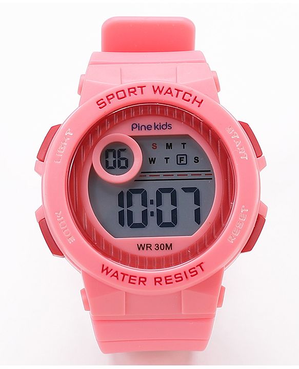 Pine Kids  Digital Watch - Pink