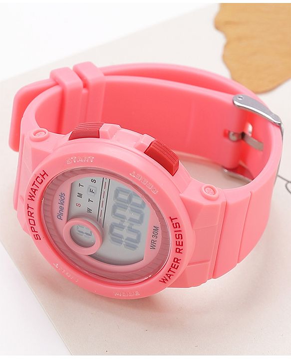 Pine Kids  Digital Watch - Pink