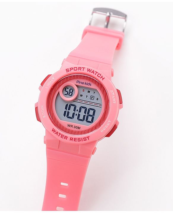 Pine Kids  Digital Watch - Pink