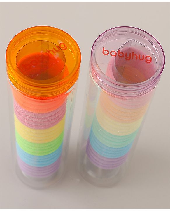 Babyhug Rubber Bands Set of 48 - Multicolour