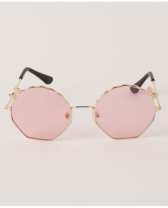 Pine Kids Round Sunglasses Free Size- White