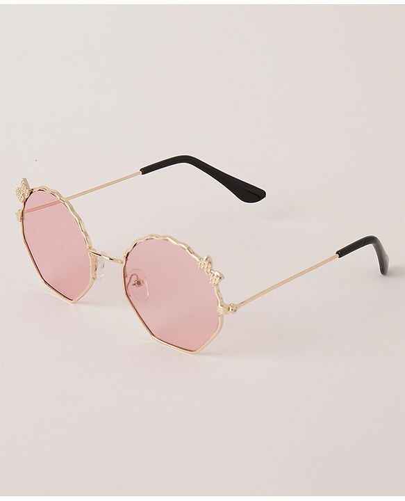Pine Kids Round Sunglasses Free Size- White