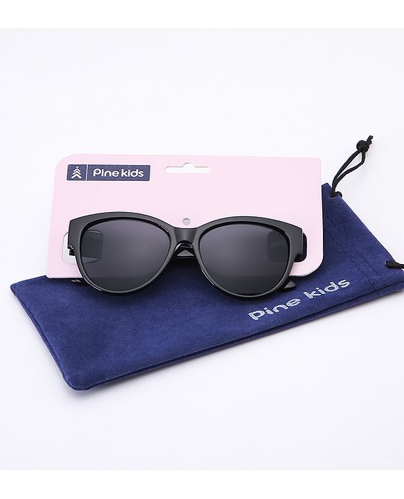 Pine Kids Sunglasses Free Size- Black