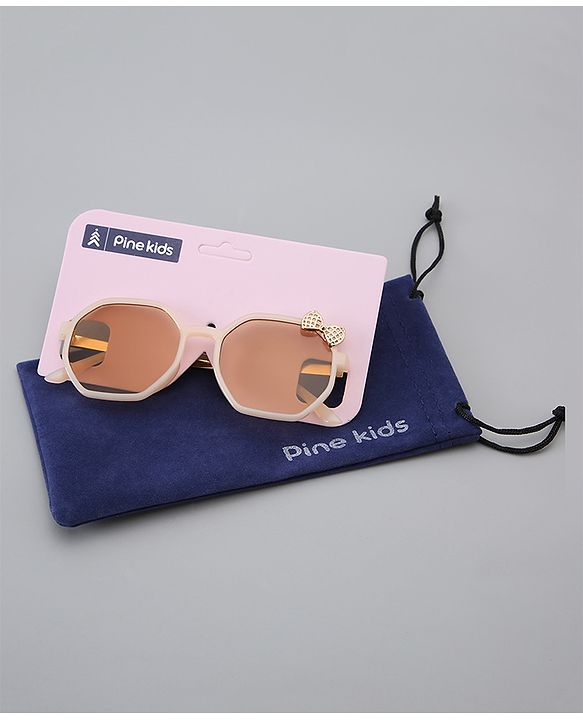 Pine Kids Sunglasses Free Size- Off White