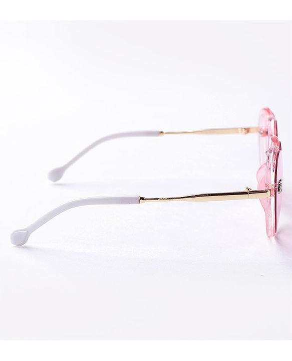 Pine Kids Sunglasses Heart Shaped Free Size- Light Pink