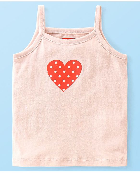 Babyhug 100% Cotton Sleeveless Antibacterial Slips Pack of 3 - Blue & Pink