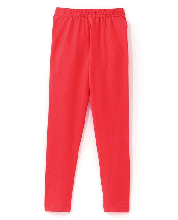 Babyhug Sleeveless All Over Printed Kaftan Kurta With Legging Set-Coral