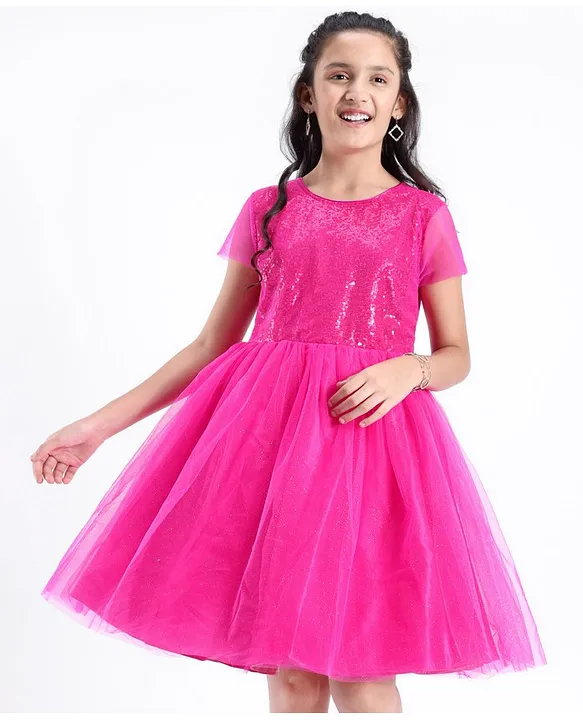 SHENGU 4T Dresses for Girls Knee Length Party Summer Flower India | Ubuy