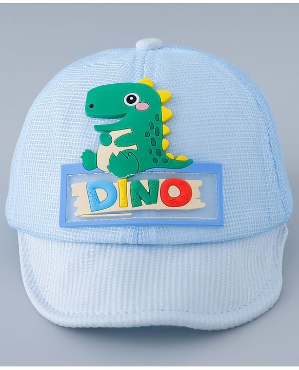 Babyhug Baseball Cap Dinosaur Design - Blue